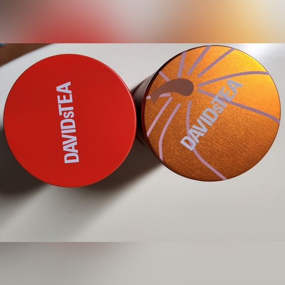 Davidstea Printed Tea Tins BRAND NEW - Picture 2 of 3